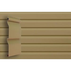 Виниловый сайдинг премиум, Корабельный брус 3,00 м - Карамельный от производителя  Grand Line по цене 272 р