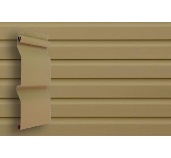 Виниловый сайдинг премиум, Корабельный брус 3,00 м - Карамельный от производителя  Grand Line по цене 272 р