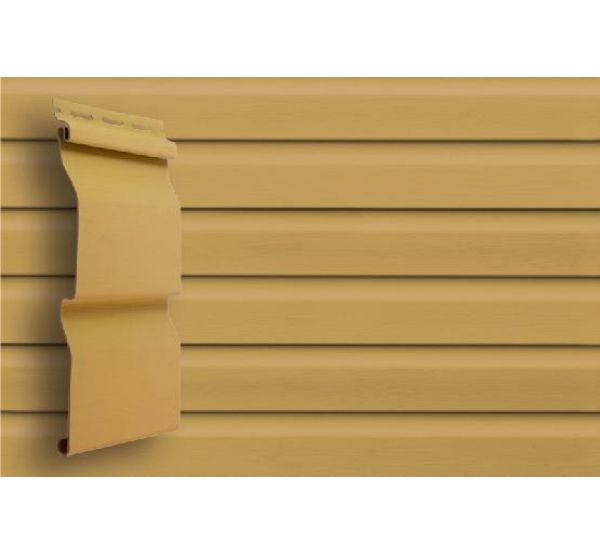 Виниловый сайдинг премиум, Корабельный брус 3,00 м - Кремовый от производителя  Grand Line по цене 272 р