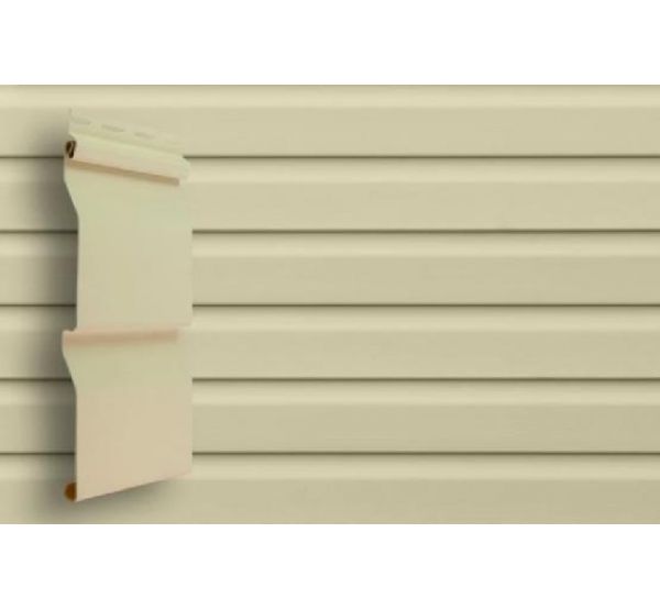 Виниловый сайдинг классик, Корабельный брус 3,66 м - Слоновая Кость от производителя  Grand Line по цене 326 р