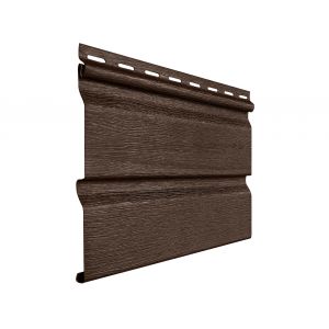 Виниловый сайдинг - Standart, Коричневый от производителя Fineber по цене 345 р Виниловый сайдинг - Standart, Коричневый от производителя Fineber по цене 345 р