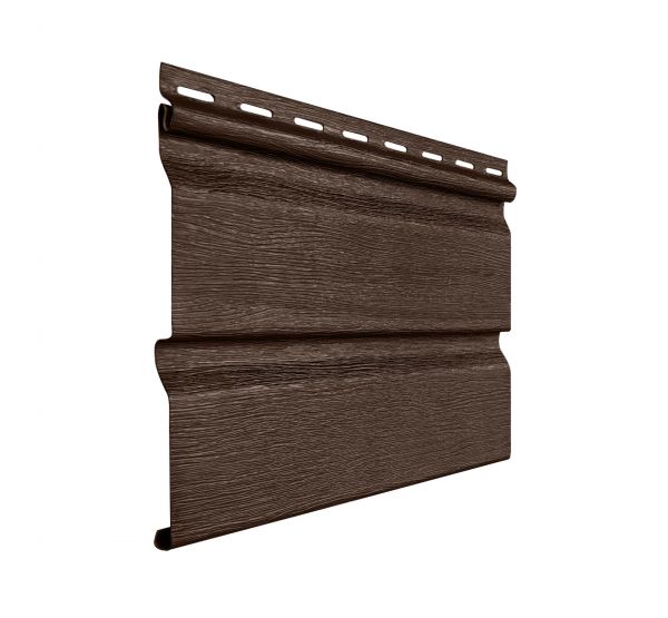 Виниловый сайдинг - Standart, Коричневый от производителя Fineber по цене 345 р Виниловый сайдинг - Standart, Коричневый от производителя Fineber по цене 345 р