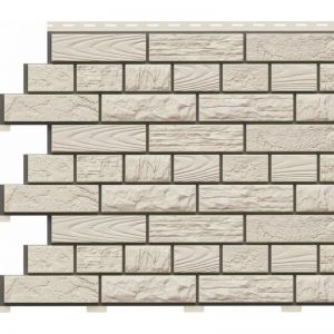 Цокольный сайдинг коллекция Кирпич Москва — Мраморный от производителя  Доломит по цене 465 р