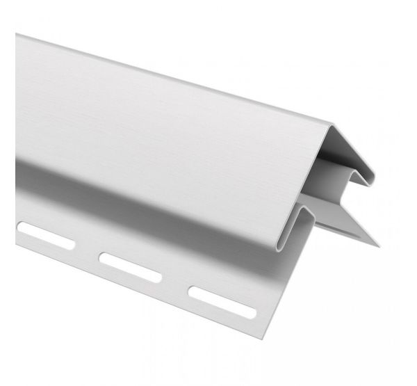 Внешний (наружный) угол белый для сайдинга от производителя  Россия по цене 610 р