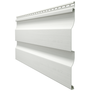 Виниловый сайдинг - серия PREMIUM D4,5D,(Корабельный брус) Пломбир от производителя  Docke по цене 364 р