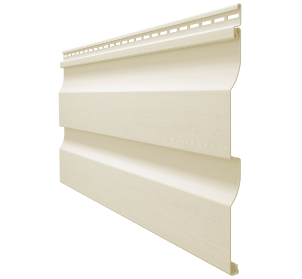 Виниловый сайдинг - серия PREMIUM D4,5D,(Корабельный брус) Сливки от производителя Docke по цене 364 р Виниловый сайдинг - серия PREMIUM D4,5D,(Корабельный брус) Сливки от производителя Docke по цене 364 р