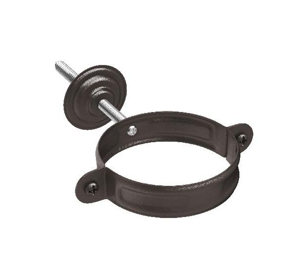 Комплект крепления трубы RR 32 Тёмно-коричневый matt 150/100 от производителя  Aquasystem по цене 1 049 р