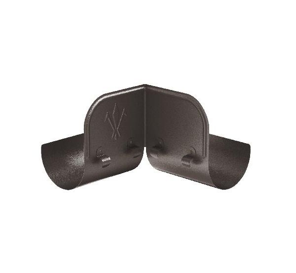 Ограничитель перелива угловой RR 32 Тёмно-коричневый matt 150/100 от производителя  Aquasystem по цене 6 751 р