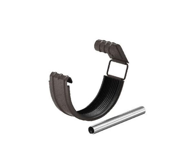 Соединитель желоба с резиновым уплотнителем RR 32 Тёмно-коричневый matt 150/100 от производителя  Aquasystem по цене 715 р