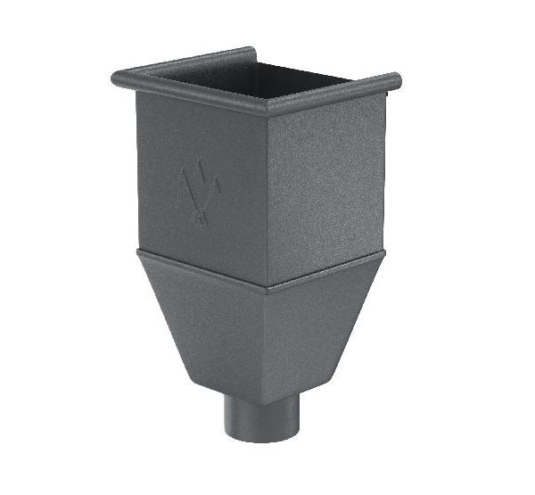 Воронка_водосборная удлиненая RR 23 Маренго matt 150/100 от производителя  Aquasystem по цене 43 180 р