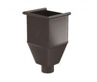 Воронка_водосборная удлиненая RR 32 Тёмно-коричневый 150/100