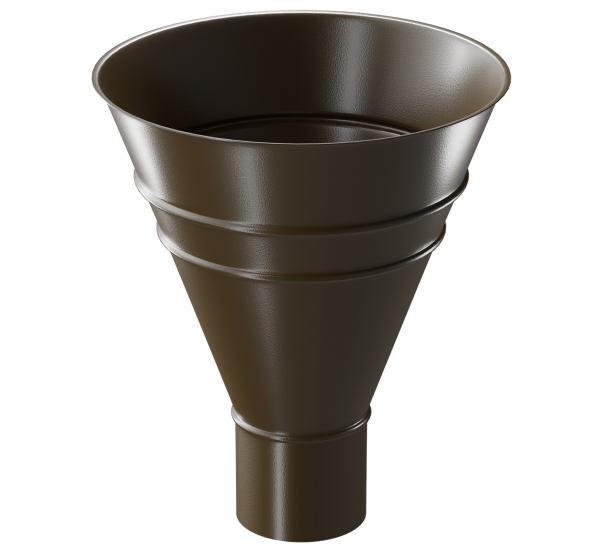 Воронка водосборная круглая КАШТАН (RAL 8017) от производителя  Docke по цене 3 319 р