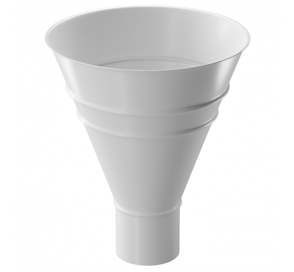 Воронка водосборная круглая ПЛОМБИР (RAL 9010) от производителя  Docke по цене 3 319 р