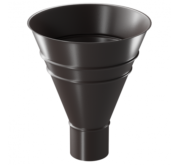 Воронка водосборная круглая ШОКОЛАД (RAL 8019) от производителя  Docke по цене 3 319 р