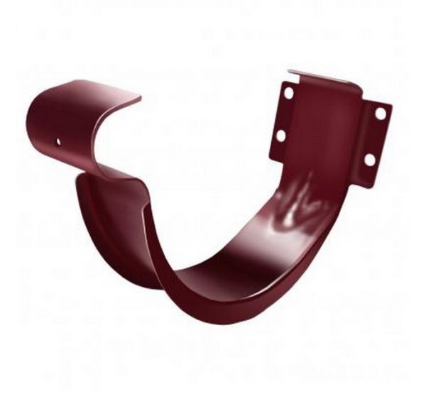 Держатель желоба Вишневый (RAL 3005) от производителя  Grand Line по цене 260 р
