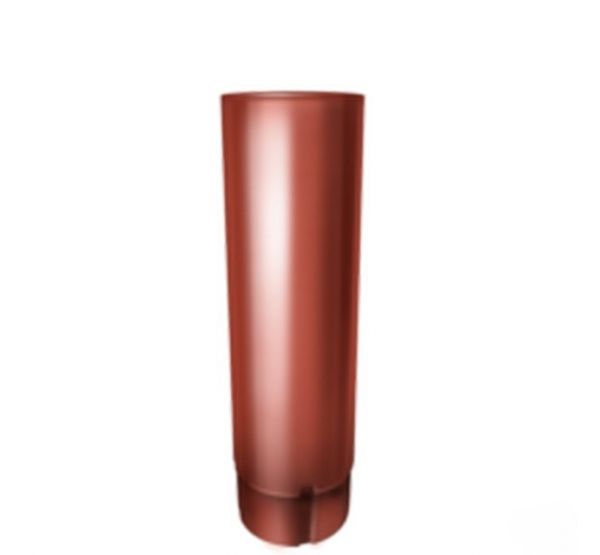 Труба водосточная 3м Кирпичный (RAL 8004) от производителя  Grand Line по цене 2 350 р