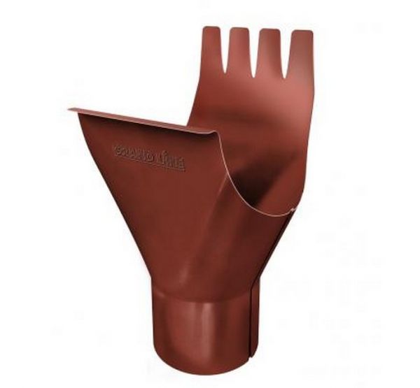 Воронка водосточная Кирпичный (RAL 8004) от производителя  Grand Line по цене 720 р