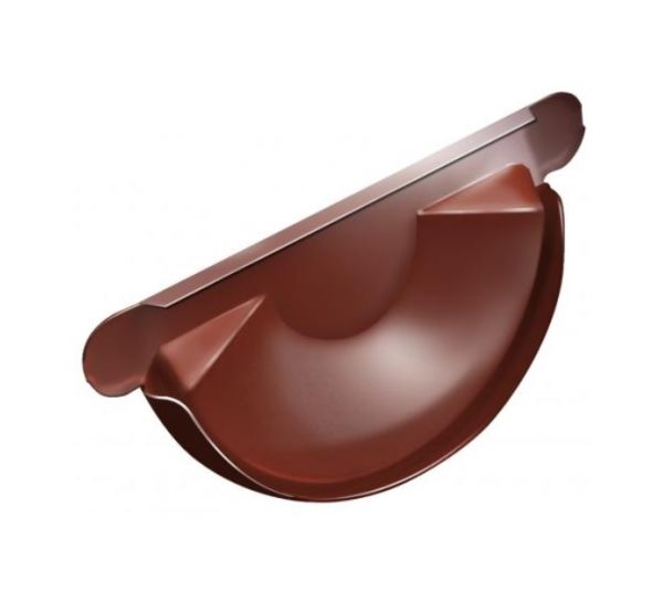 Заглушка желоба Кирпичный (RAL 8004) от производителя  Grand Line по цене 310 р