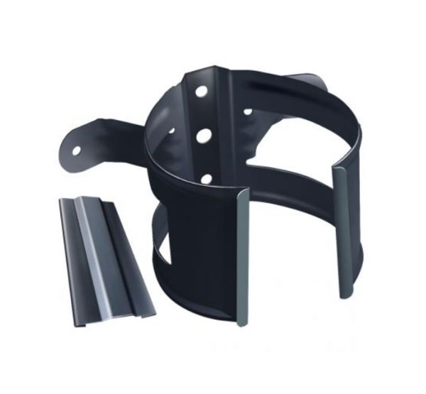 Кронштейн трубы (на дерево) Серый (RAL 7024) от производителя Grand Line по цене 315 р Кронштейн трубы (на дерево) Серый (RAL 7024) от производителя Grand Line по цене 315 р