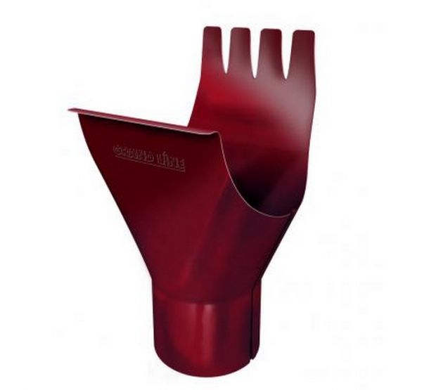 Воронка водосточная Вишневый (RAL 3005) от производителя  Grand Line по цене 720 р