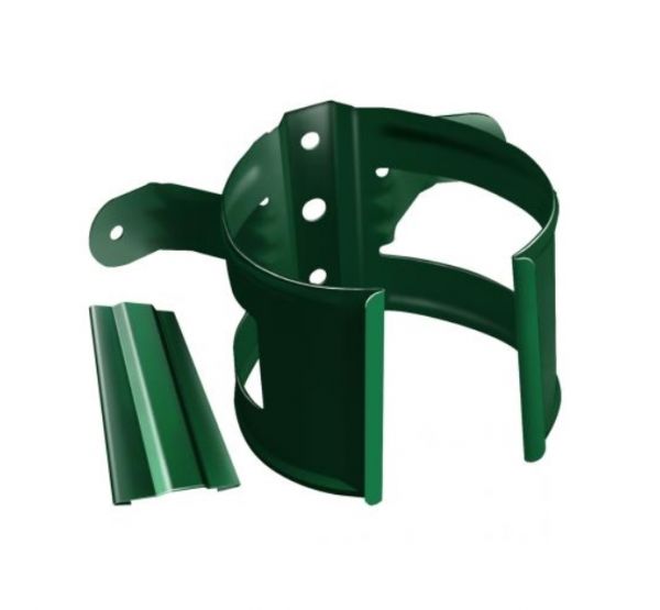 Кронштейн трубы (на дерево) Зеленый (RAL 6005) от производителя  Grand Line по цене 315 р