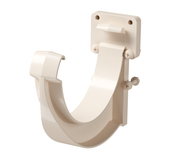 Кронштейн желоба пластиковый Lux ПВХ Латте от производителя  Docke по цене 128 р