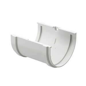 Соединитель желоба Premium ПВХ Пломбир от производителя  Docke по цене 214 р